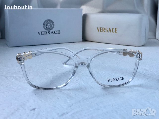 Versace диоптрични рамки.прозрачни слънчеви,очила за компютър, снимка 5 - Слънчеви и диоптрични очила - 41799037