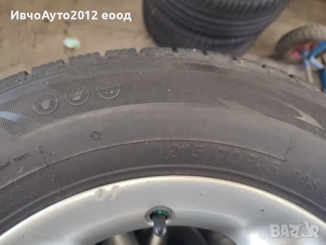 215/70/15 tracmax ice plus s110, снимка 11 - Гуми и джанти - 48193581