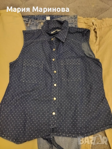 Три панталона с подарък потник, снимка 3 - Панталони - 52933157