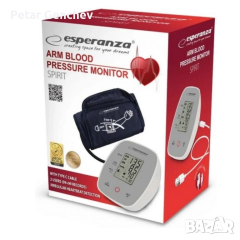 Апарат за кръвно налягане Esperanza – Точно измерване, лесно управление и спокойствие у дома, снимка 6 - Медицинска апаратура - 52540549