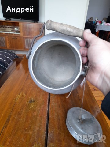 Стара алуминиева котленка,гюм, снимка 4 - Други ценни предмети - 39531639