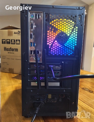 Геймърски компютър - Intel I5 10400F, Nvidia 1660 Super, WiFi, 128GB SSD M.2, 2TB HDD, снимка 3 - Геймърски - 53053124