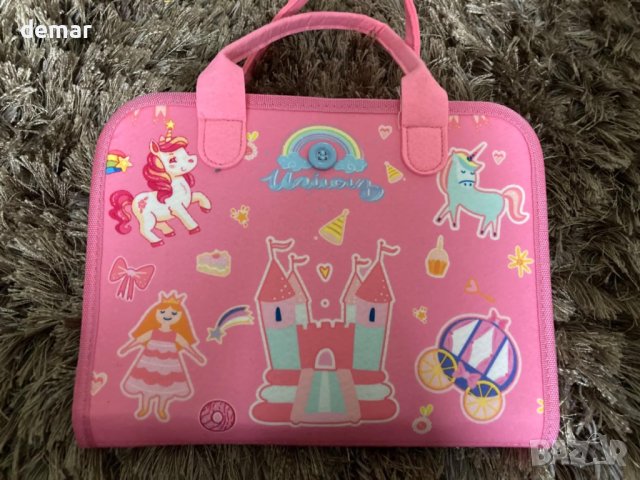 Образователна сензорна играчка - розова чанта за деца 1-3 години, снимка 7 - Образователни игри - 42475628