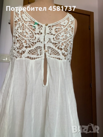 Рокля омбре на Benеtton, размер S/M, снимка 12 - Рокли - 51667100