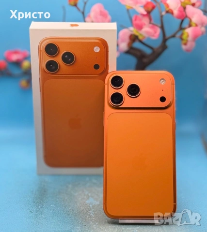 ГАРАНЦИОНЕН!!! Apple iPhone 17 Pro Max, 256GB, 5G, Cosmic Orange , снимка 5 - Apple iPhone - 53824858