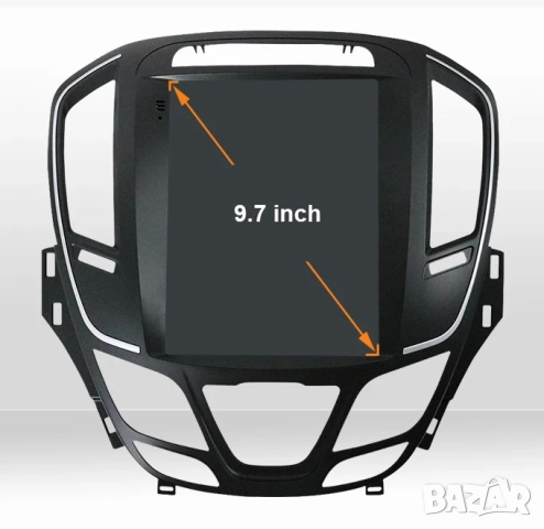 Мултимедия за Opel Insignia 2014-2018, навигация, тип TESLA, 9.7” инча екран, вертикална, Android, снимка 11 - Аксесоари и консумативи - 51602203