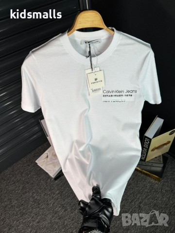 Чъжки тениски "Calvin Klein", "Armani", "Mochino", "Tommy"и др., снимка 16 - Тениски - 44789594