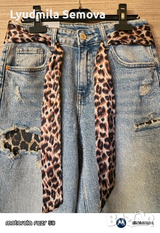 Дамски дънки , снимка 5 - Дънки - 53594116
