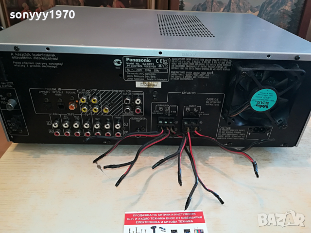 ПОРЪЧАН-PANASONIC RECEIVER 3003221722, снимка 13 - Ресийвъри, усилватели, смесителни пултове - 36285954