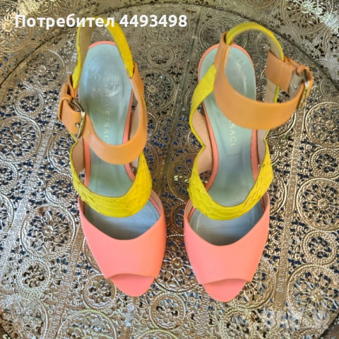 Промоция-Луксозни дамски обувки-VERSACE-100% кожа/и крокодилска кожа/ , снимка 5 - Дамски обувки на ток - 53478728