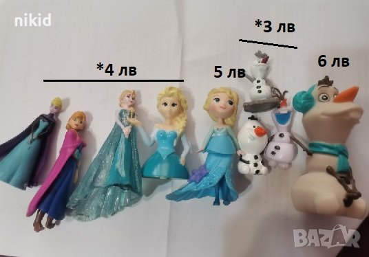 Замръзналото кралство Frozen Елза Анна Олаф фигурка фигурки за игра и украса торта