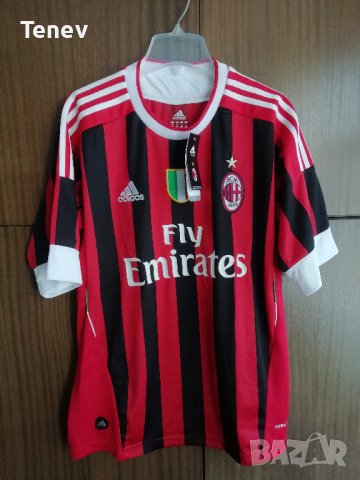 AC Milan Adidas оригинална нова тениска фланелка Милан размер М , снимка 1 - Тениски - 38622117