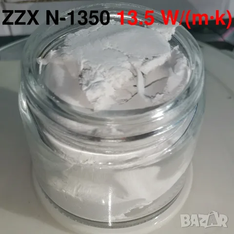 НАСИПНО 50gr ZZX N-1350 13.5 W/mk течен термопад thermal putty видеокарти лаптопи сервизи, снимка 4 - Други - 49910685