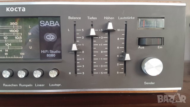 SABA 8080, снимка 5 - Ресийвъри, усилватели, смесителни пултове - 34458716