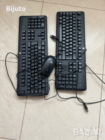 2 бр клавиатури е 1бр мишка