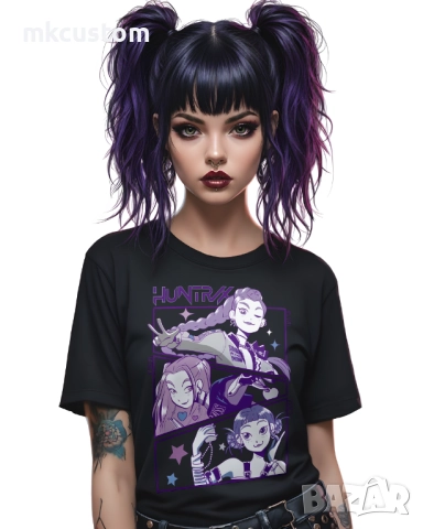 Kpop Demon Hunters тениски и суичъри, снимка 5 - Детски тениски и потници - 51822285