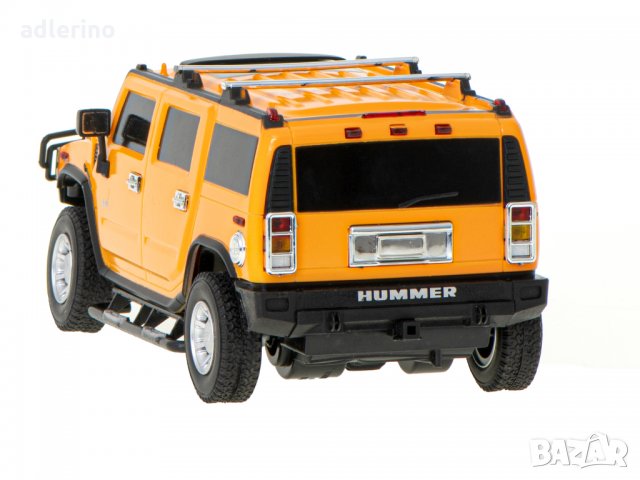 Лицензиран RC Hummer H2 автомобил, 1:24, жълт, мини джип, снимка 5 - Електрически играчки - 34394271