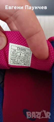 Дамски маратонки Asics gel размер 39.5 в сиво и розово , снимка 6 - Маратонки - 53470456