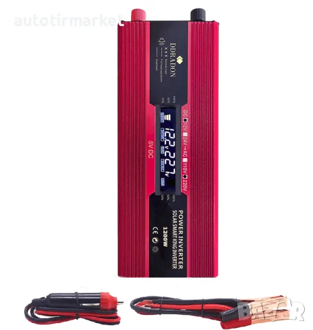 Инвертор 24V – 220V 1200W – NA129