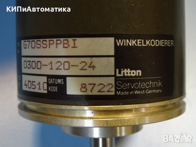 енкодер Litton Servotechnik G70SSPPBI, снимка 5 - Резервни части за машини - 40194438