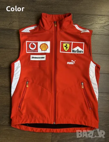 Vintage елек Puma Scuderia Ferrari Team Issue