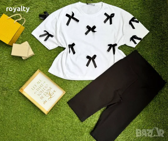 Памучни дамски комплекти , снимка 14 - Спортни екипи - 49756087