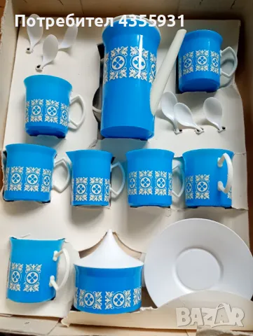 СССР стар детски комплект стара играчка руска играчка сервиз , снимка 2 - Антикварни и старинни предмети - 50153761