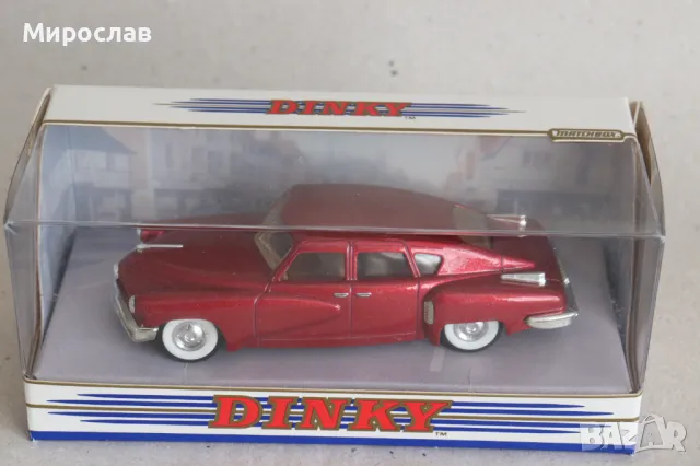 1:43 DINKY MATCHBOX TUCKER TORPEDO КОЛИЧКА МОДЕЛ, снимка 5 - Колекции - 49430864