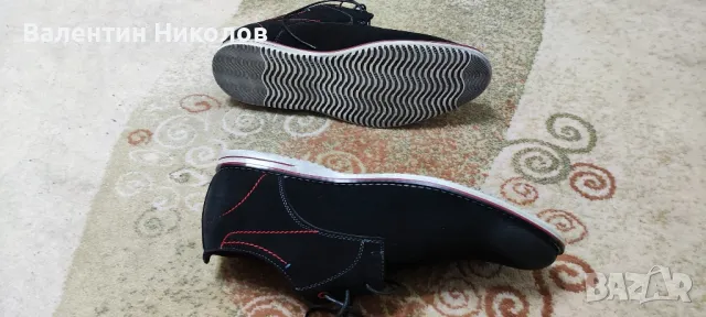 Мъжки обувки черни,екокожа,Чисто нови с кутия, снимка 2 - Ежедневни обувки - 50424380