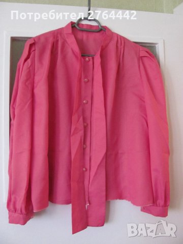 Ярко розова риза / блуза, снимка 2 - Ризи - 35924814