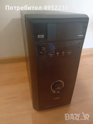 (-10%)Настолен компютър AMD процесор/8RAM/100 HARD DISC/сменена термо паста