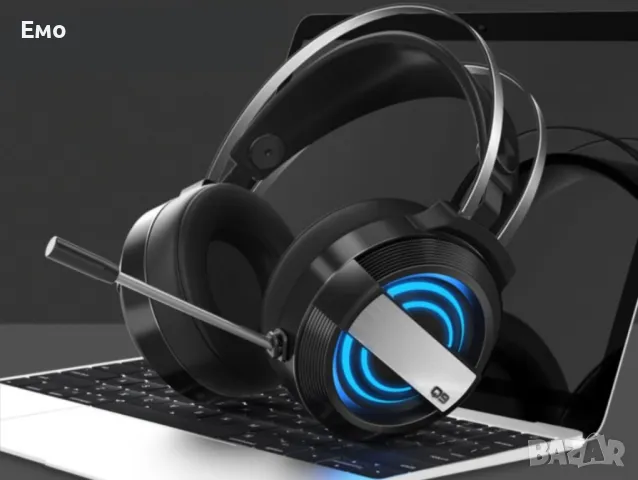 Gaming: USB слушалки за игри с 4D стерео звук , снимка 4 - Слушалки и портативни колонки - 47830647