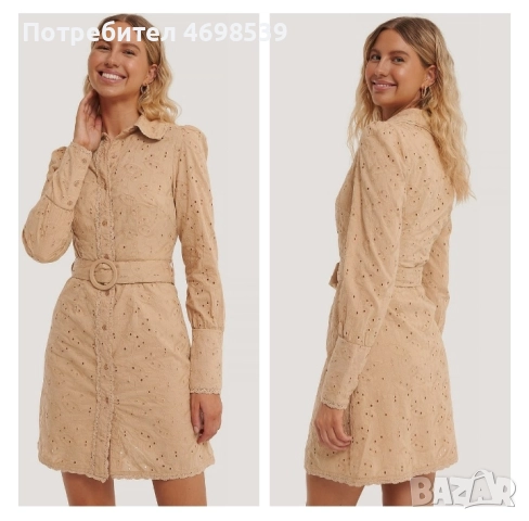 Нова рокля с бродерия 