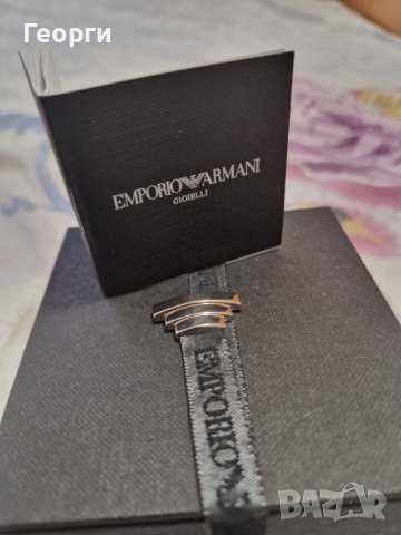 Мъжка гривна  Emporio Armani, снимка 6 - Гривни - 41590394