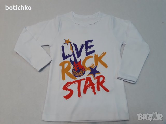 Блуза Рок размер 92/98