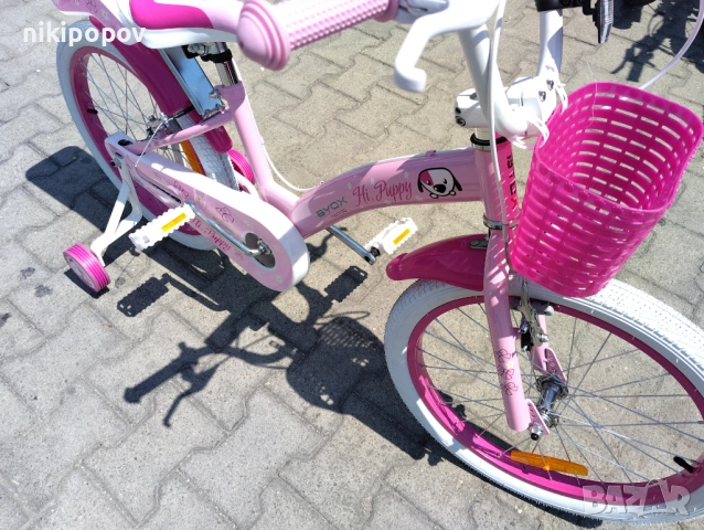 BYOX Велосипед 20" PUPPY розов, снимка 9 - Велосипеди - 53559785