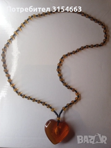 Гердан с кехлибар , снимка 7 - Колиета, медальони, синджири - 53434987