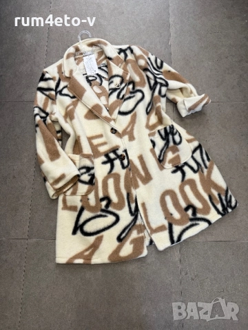 Вълнено палто в 3 цвята , снимка 2 - Палта, манта - 52055592