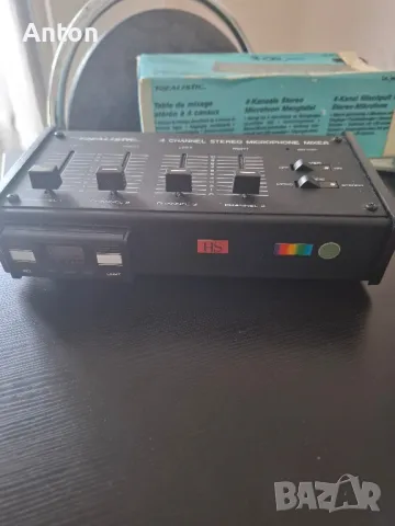 4 -ри канален микрофонен миксер с дистанционно 