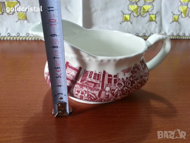 Английски порцелан сосиера , снимка 4 - Антикварни и старинни предмети - 40551955