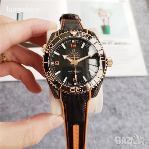 Мъжки часовник OMEGA Seamaster Planet Ocean с автоматичен механизъм, снимка 2 - Мъжки - 41734283
