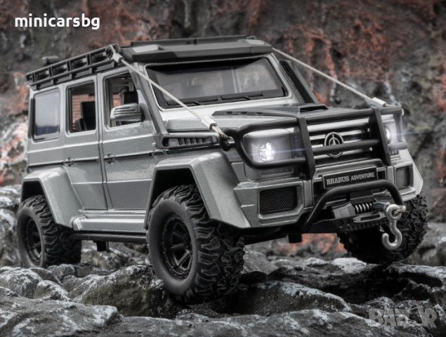 Метални колички: Mercedes-Benz Brabus G550 4X4 / G-Wagon (Мерцедес-Бенц), снимка 4 - Колекции - 41964087