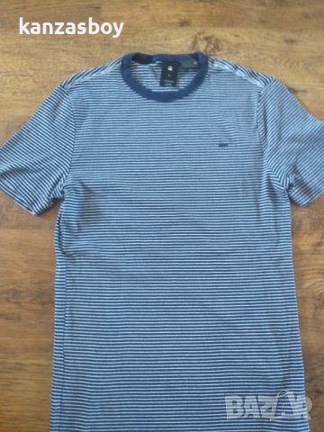 g-star ciaran stripe - страхотна мъжка тениска КАТО НОВА , снимка 6 - Тениски - 42015157