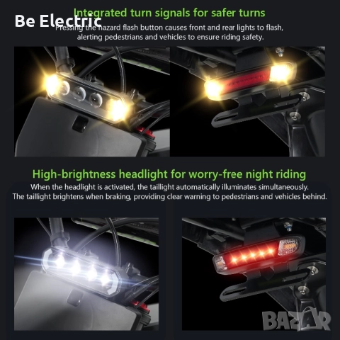 НОВО!!! Електрически Мотор Vipcoo 3500W 48V/23Ah , снимка 10 - Велосипеди - 52910163