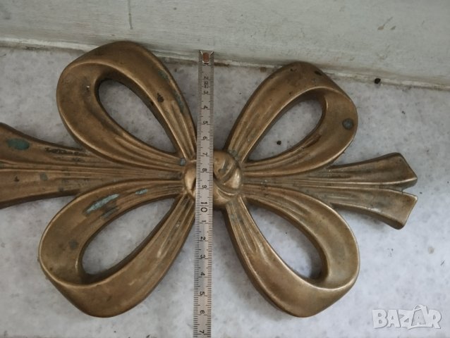 месингова поставка,апликация, снимка 2 - Други ценни предмети - 41646217