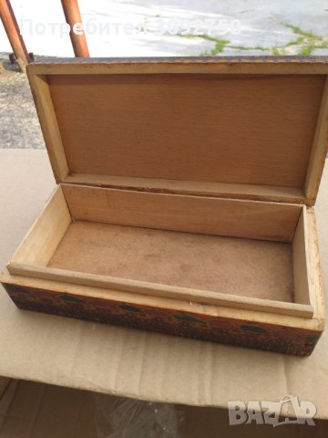 Дървена кутия, снимка 2 - Други - 42102184