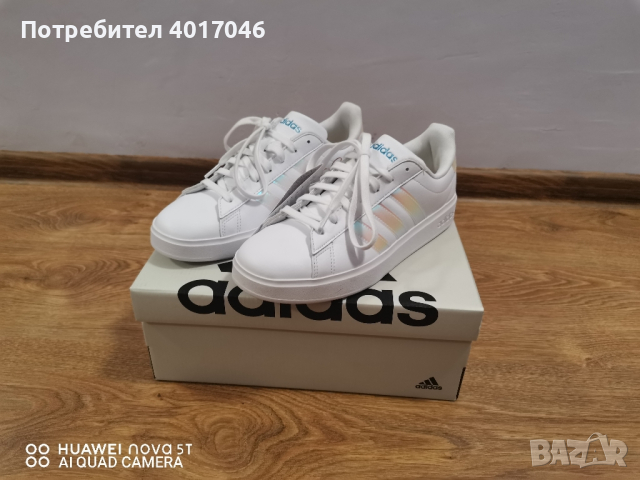 Adidas GRAND COURT original бели кецове, снимка 4 - Кецове - 44583770