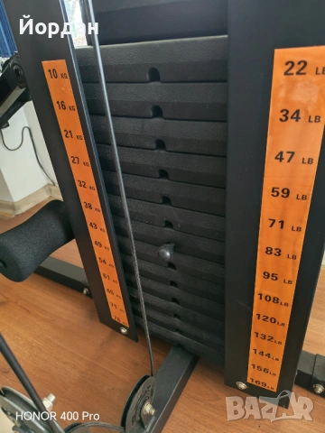 Продавам нов гладиатор  ORION Комбиниран уред CLASSIC L2,  едновремено тренират 3 човека., снимка 2 - Фитнес уреди - 53659441