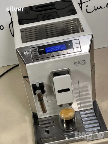 Кафемашина кафе автомат delonghı ELETTA cappuccino с гаранция, снимка 7 - Кафемашини - 51046624