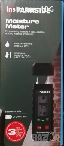 Влагомер за дърво Parkside PBHM A1